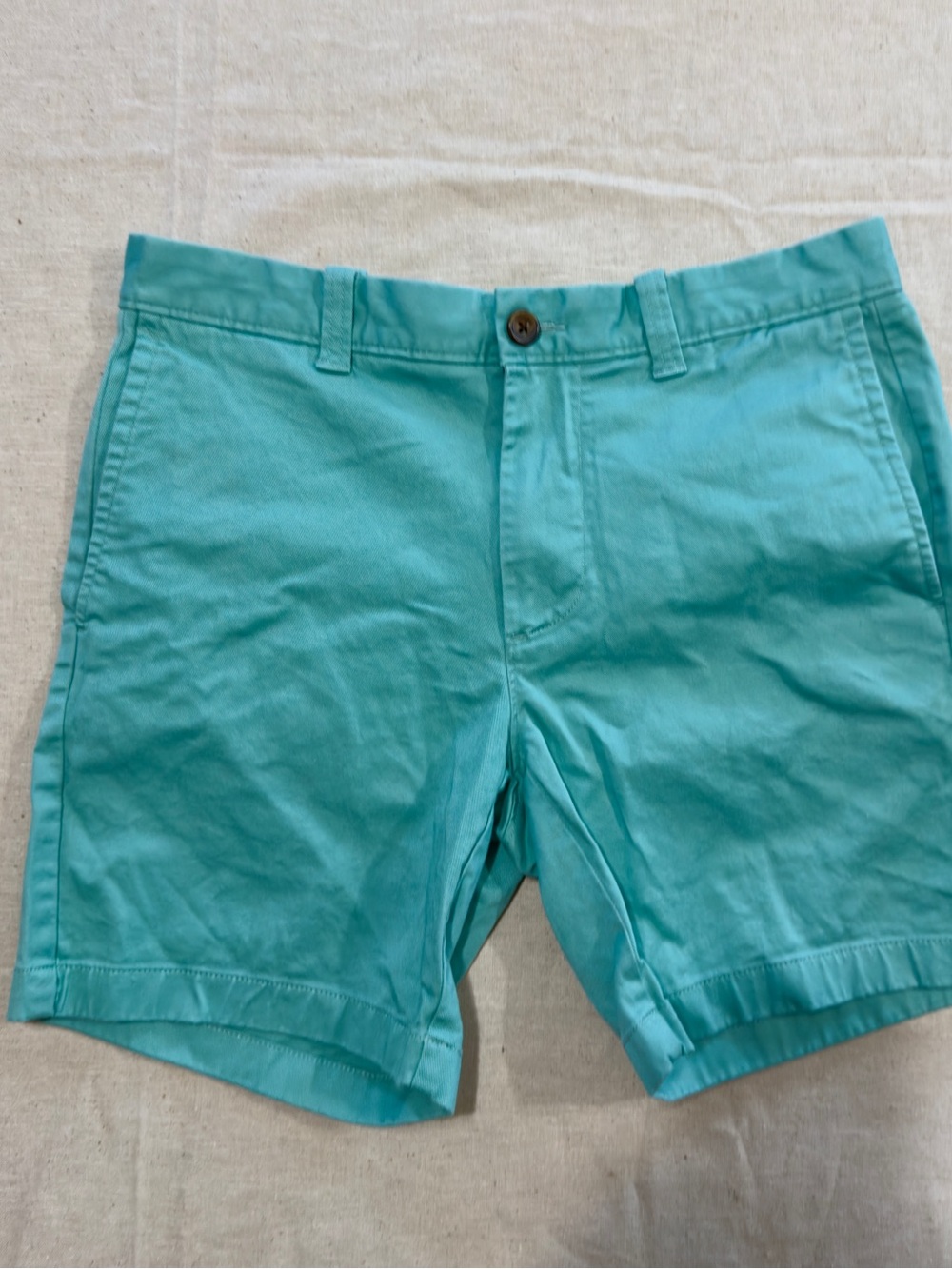 J. Crew 7 inch Teal Women's Chino Shorts